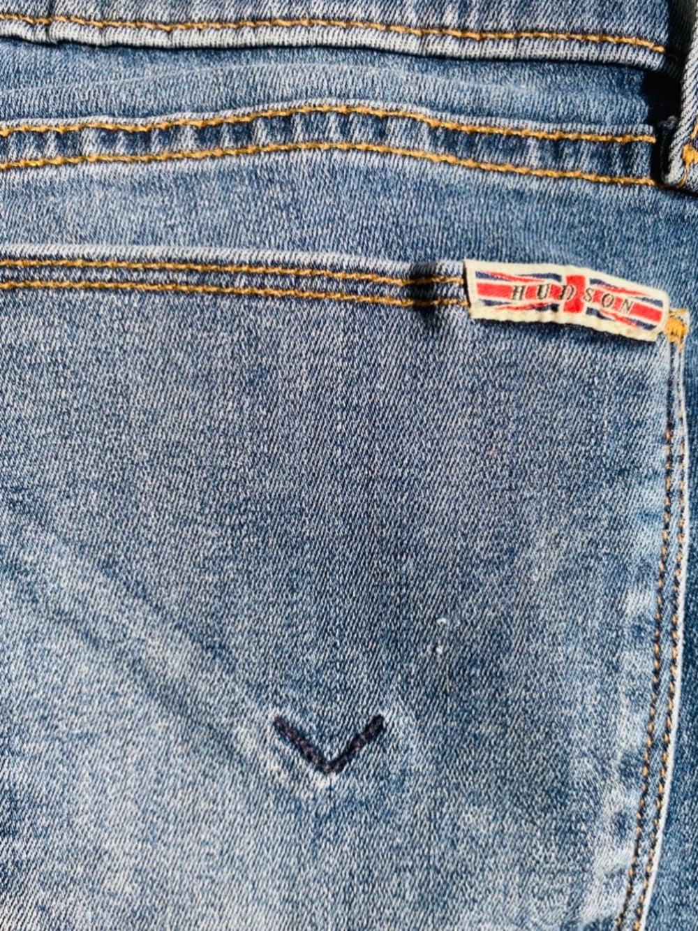 Hudson Krista Super Skinny Jeans Women’s Sz 29 Medium Wash Stretch Lyocell Blend - Picture 10 of 12